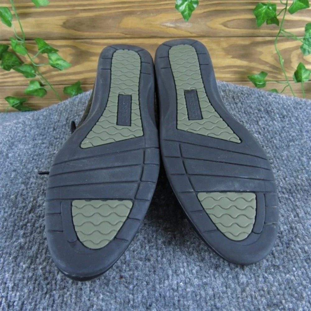 Easy Spirit Women's Motion Sneaker Black Leather Sz 9.5 Narrow Gently Used‎ 2025